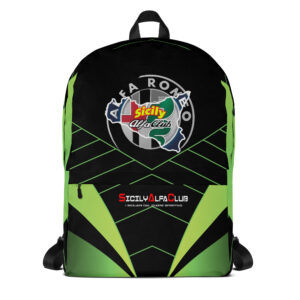 Zaino Nero Sicily Alfa CLub
