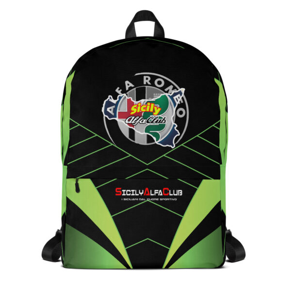 Zaino Nero Sicily Alfa CLub