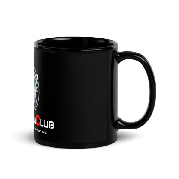 Tazza nera lucida Sicily Alfa Club - immagine 3