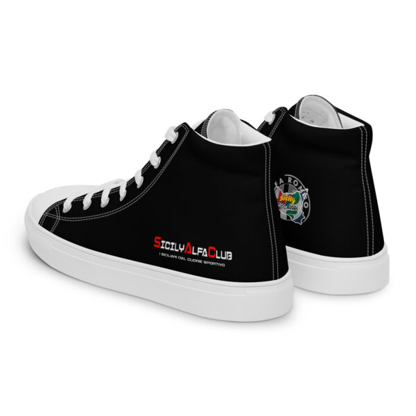 Sneakers alte in tela da uomo Sicily Alfa Club - immagine 5