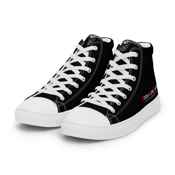Sneakers alte in tela da uomo Sicily Alfa Club - immagine 6