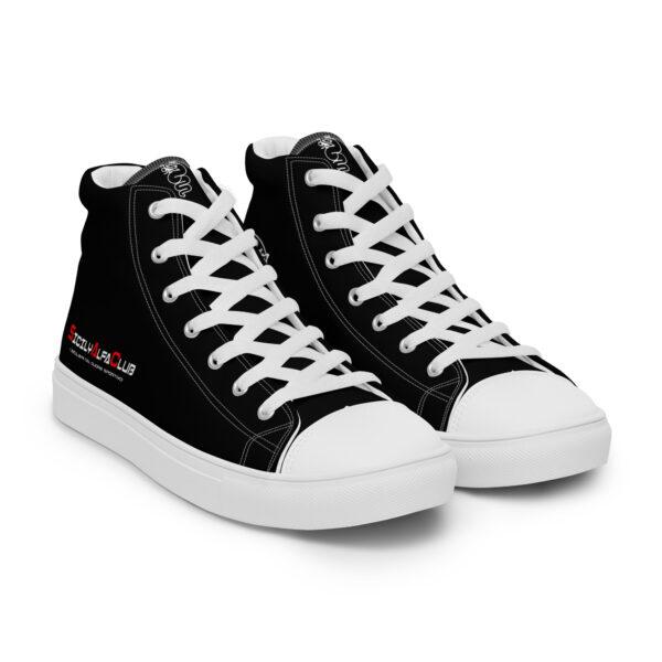 Sneakers alte in tela da uomo Sicily Alfa Club - immagine 11
